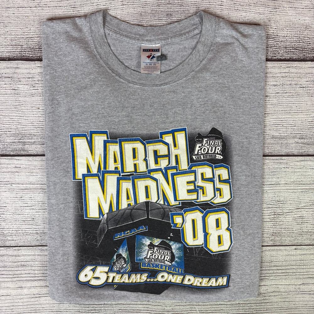 2008 NCAA March Madness College Basketball T-shirt